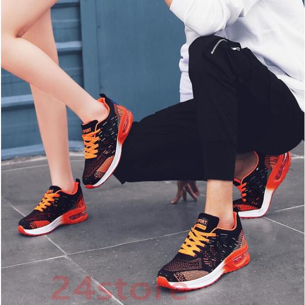 スニーカー メンズ ランニングシューズ レディース カップル お揃い ペアルック ウォーキング カジュアル シューズ スポーツ 靴 おしゃれ 通気性 軽量 運動靴 Jauce Shopping Service Yahoo Shopping
