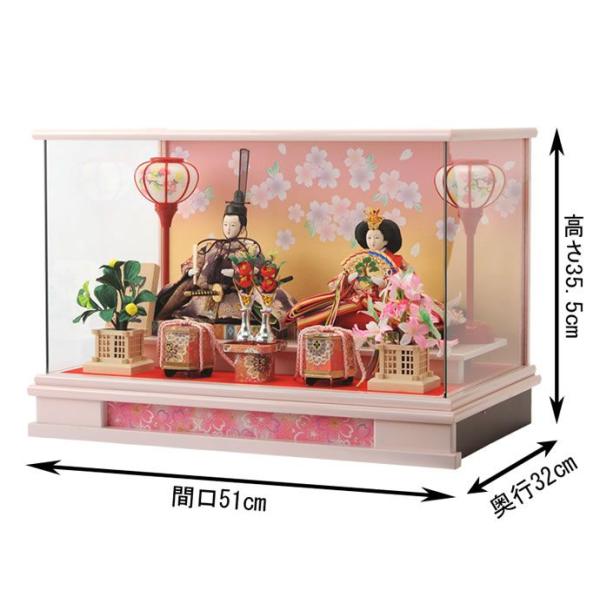 半額 雛人形 飾り方 コンパクト ケース飾り 平安豊久作 彩胡蝶 H243 Mocp C Ayako コンパクト 親王飾り ケース かわいい ひな人形 小さい お雛様 おしゃれ インテリア 大感謝祭特価