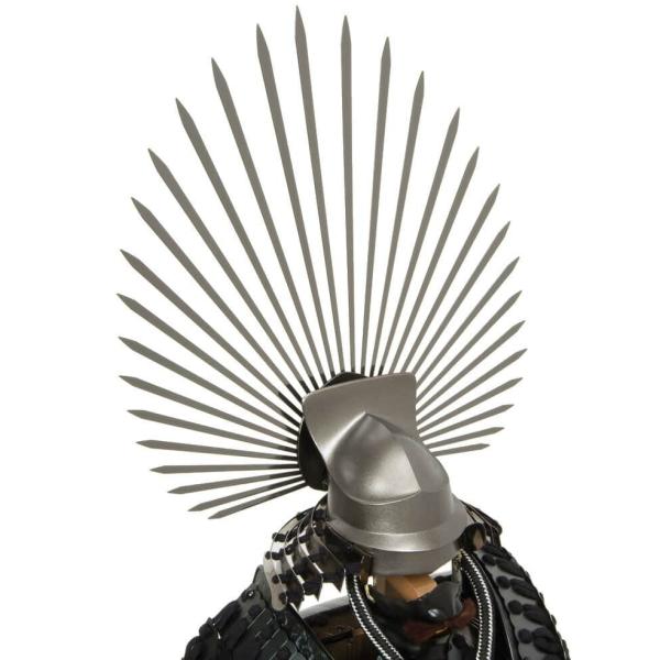 豊臣秀吉公 10号 豊久 南蛮 五月人形 鎧平飾り Gd 031 マント付 五月人形 H295 Mo 雛人形と五月人形の人形屋ホンポ 鈴甲子雄山作 10号 鎧飾り H315 Mo Gd 031