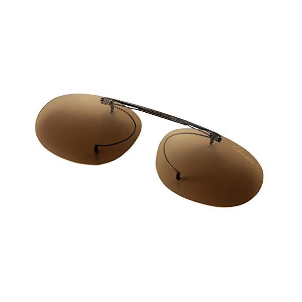 ViSIGHT クリップオン GM-1736 ブラウンレンズ がまかつ クリップオングラス ViSIGHT LENS