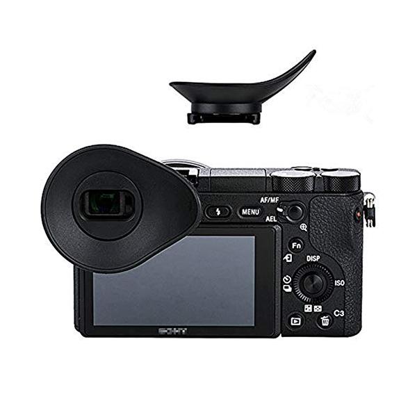 アイカップ Sony A6400 A6600 A6500 対応 FDA-EP17 互換 回転可能 シリコン製 ファインダー 保護