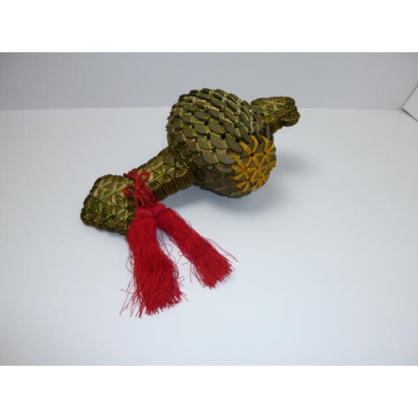 5円玉で作製された打ち出の小槌　ケース付き の*ん様 5円玉で作製された打ち出の小槌 - メルカリ