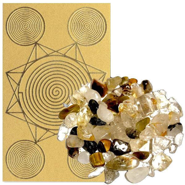 金運爆裂波動】ゼロ磁場波動石 「金運を爆増させて大金を掴み取る