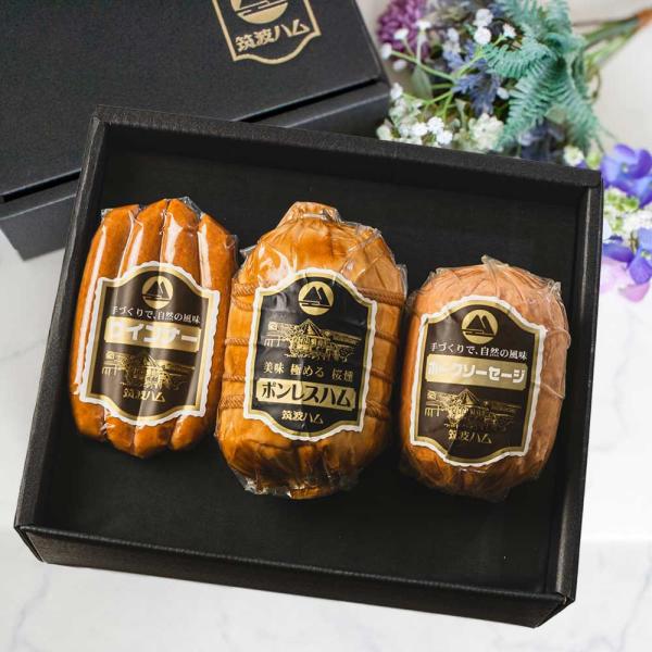 筑波ハム ギフトセット 26-07 ハム ソーセージ 土日出荷可能 御礼 御祝 誕生日 高級ハム 茨城県 特産品 肉 感謝 内祝 贈り物 内祝い お礼 お祝い
