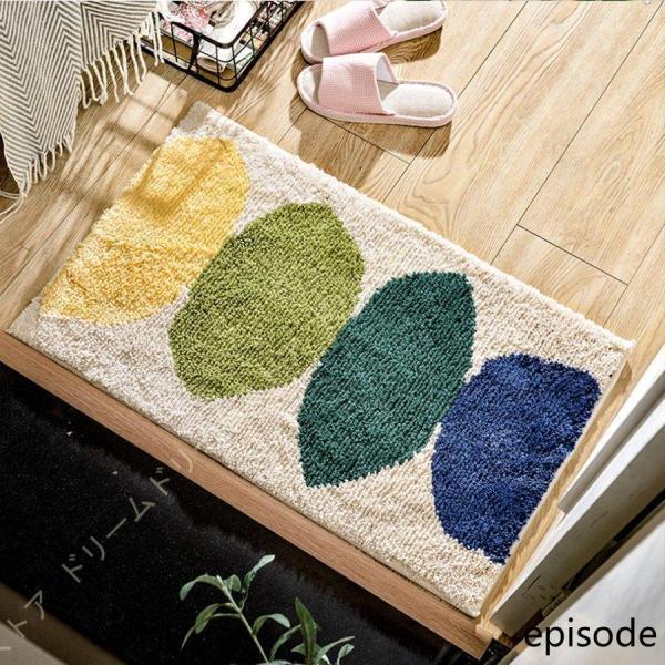 品質と実用の集大成。◆優れた材質：高品質な表面材質として、丈夫で耐候性が高いな玄関マットです。頻に踏むや擦りでも模様が変形しにくい。◆ズレないバッキング：裏面には環境にやさしいゴムで作られて、防滑性や耐久性も抜群し、簡単にズレません。 転倒...