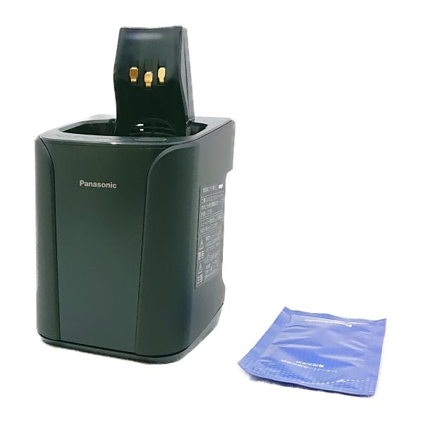 【送料区分：《条件なし送料無料》※沖縄・離島・一部地域を除く】パナソニック純正のメンズ 電気シェーバー（ヒゲソリ）ラムダッシュ用「洗浄器（洗浄機）本体」です。※ACアダプターは付属しておりません。部品番号：ESLV9VK4217（本体《底面...