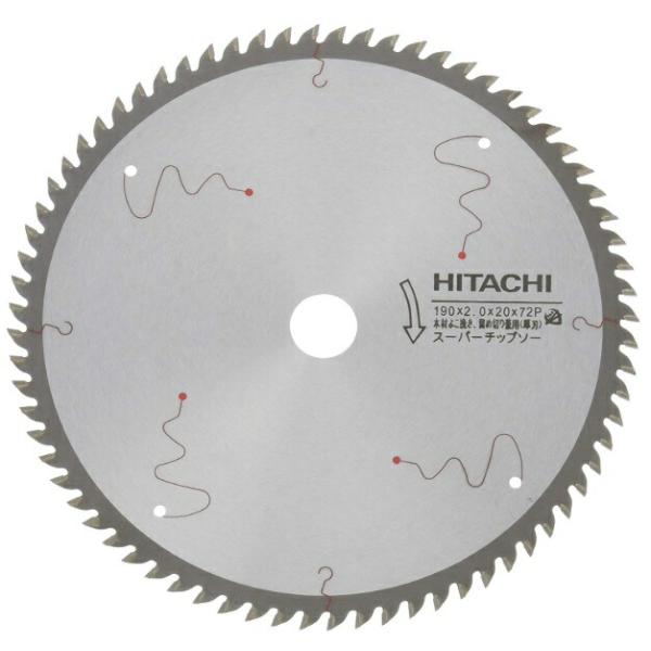 2121円 WEB限定カラー チップソー 木工用 HiKOKI スーパーチップソー 兼用 190mmX20 72枚刃 0032-2040 00322040 販売単位 2121円 WEB限定カラー チップソー 木工用 HiKOKI スーパーチップソー 兼用 190mmX20 72枚刃 0032-2040 00322040 販売単位