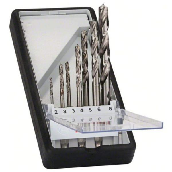 六角軸boschハンマードリルビット3本セット BOSCH（ボッシュ） 木工ドリルビット7本入り 2607019923 セット内容2/3