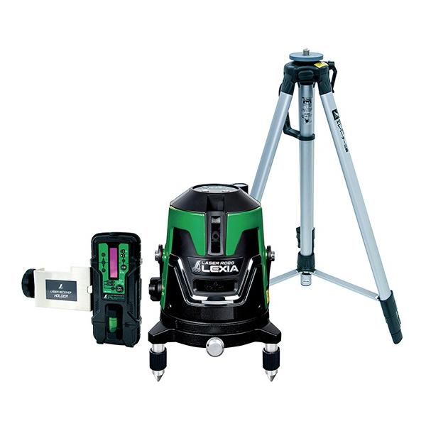 シンワ レーザー墨出し器 70851 レーザーロボ LEXIA 21 グリーン 受光