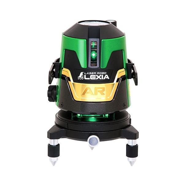 シンワ レーザー墨出し器 70862 レーザーロボ LEXIA 21AR グリーン 横
