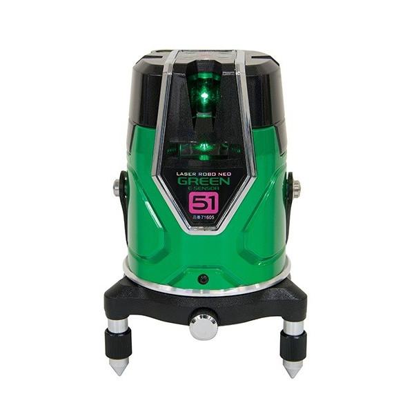 シンワ レーザーロボ グリーン 71605 Neo E Sensor 51 本体のみ 縦・横