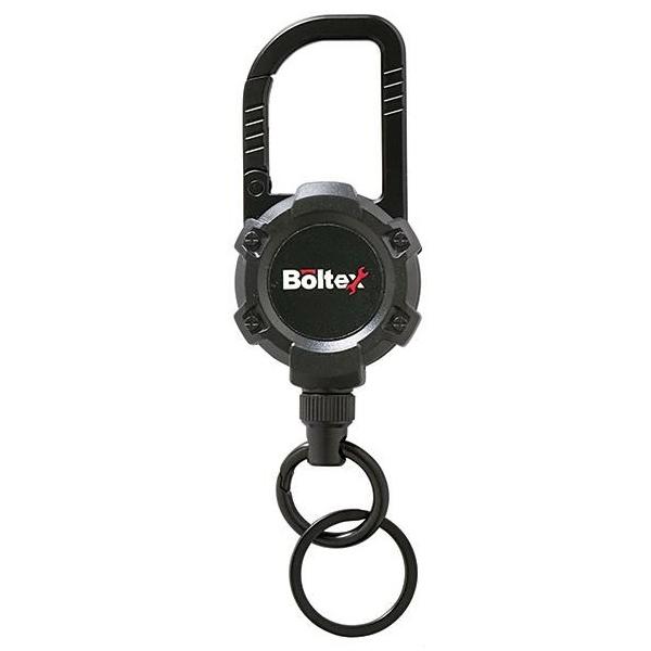 Boltex パワーマグネットリール ブラックB-PMR-BK■特長・マグネット耐荷重1.0kgで、iPhoneやスマホ・小銭入れ・ポーチなど、大事なアイテムの落下防止や紛失防止になります。・カラビナ付きで、リュックや登山ザック・バックやベ...