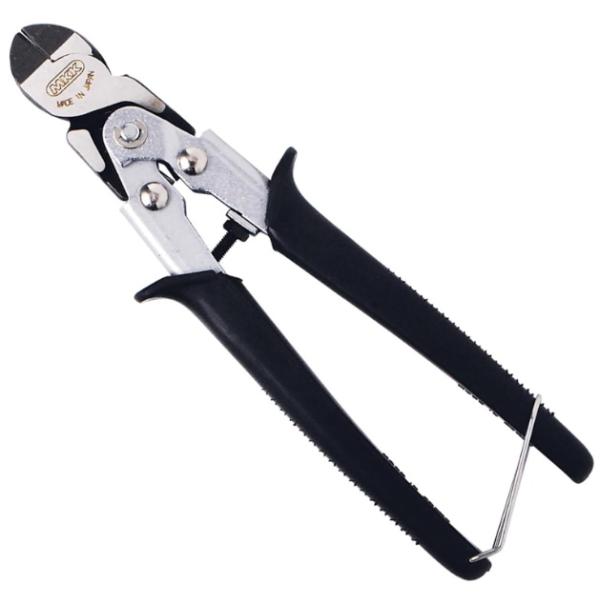 モトコマ MKK倍力カッター200mmBC-200■用途握力の弱い女性でも手軽に使える倍力構造で、楽々スムーズカット！！切断能力：ピアノ線(刃中央)φ2mm、鉄線(刃中央)φ2.6mm■材質・ハンドル：鉄・グリップ:ミラストマー・刃部：カーポン鋼