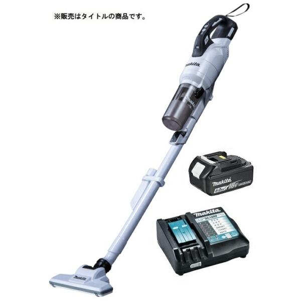 マキタ(Makita) 充電式クリーナ（白） 18V CL286FDZW マキタ 充電式クリーナ CL286FDZW(白)+バッテリBL1860B+充電器