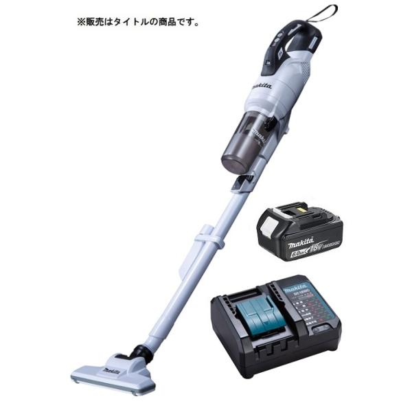 マキタ（makita） 充電式クリーナ CL286FDZW(白)+バッテリBL1860B+充電