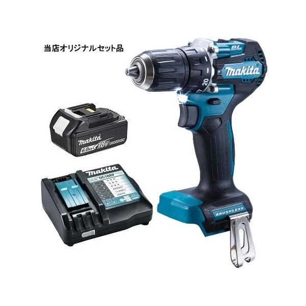 マキタ（makita） 充電式ドライバドリル DF487DZ+バッテリBL1860B+充電 