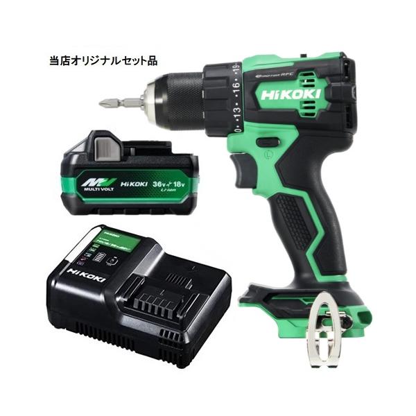 HiKOKI（ハイコーキ） コードレスドライバドリル DS18DE(NN)+バッテリ