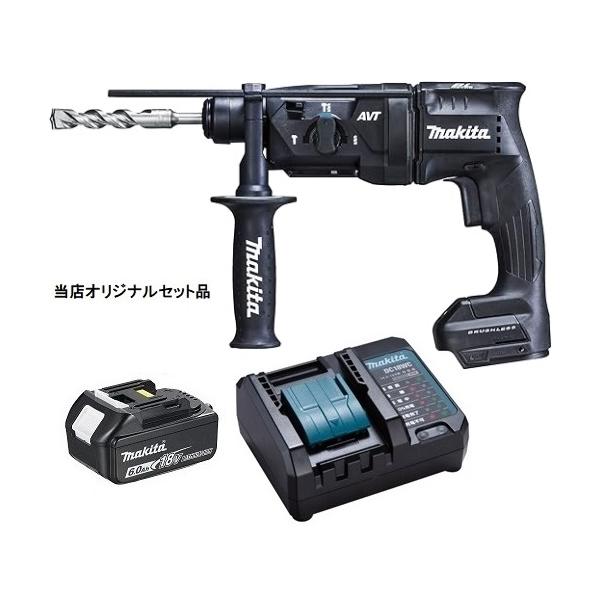 マキタ（makita） 充電式ハンマドリル 黒 HR182DZKB+バッテリBL1860B+