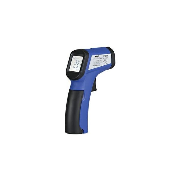 KDS ムラテックKDS(株)赤外線放射温度計500F IT-500F製品概要・特徴・PSC適合品・センサータイプ：赤外線センサー・エンジンルーム、高温設備の点検に・放射率設定：0.95固定式タイプ・測定ボタンを引くだけの簡単操作・レーザー...