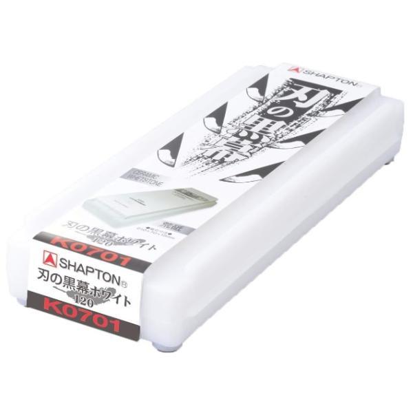 刃の黒幕【シャプトン】SHAPTN 刃の黒幕　セラミック砥石 K0701 ホワイト #120刃の黒幕シリーズ（全１０種類）は、刃物の種類と材質により、砥石を細分化してあります。