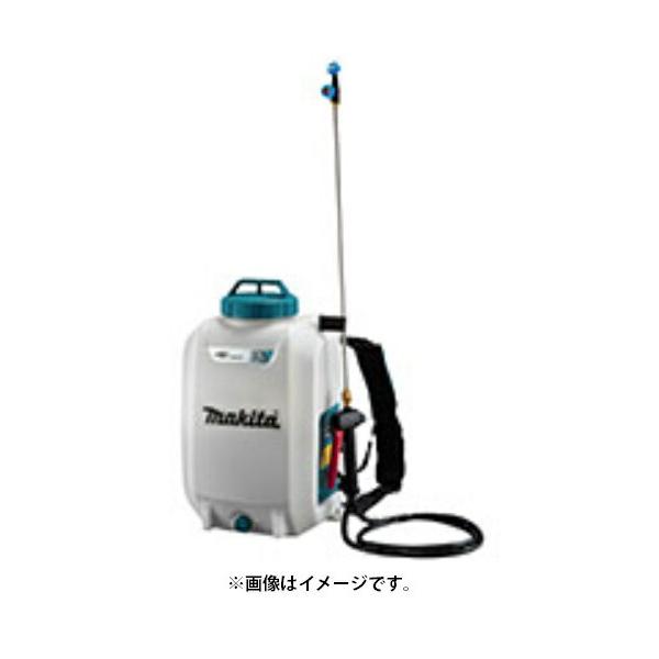 セット品をバラした商品です。商品内容は同じです。マキタ makita充電式噴霧器MUS158DZ本体のみです。※バッテリー・充電器は別販売品です。0088381743358■本格的な噴霧作業に対応した大容量、背負式タイプ■「手元でオン/オフ...