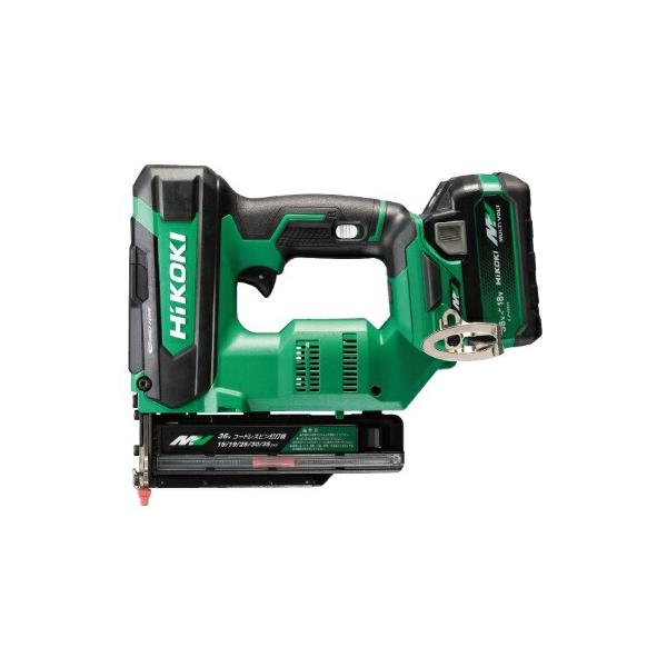 HiKOKI ハイコーキ(旧日立工機)36V(マルチボルト)コードレスピン釘打機NP3635DA(XPZ)マルチボルト(BSL36A18X)+急速充電器(UC18YDL2)+ケース付■先端をスリム化&amp;反動低減機構■ドライバブレード交...