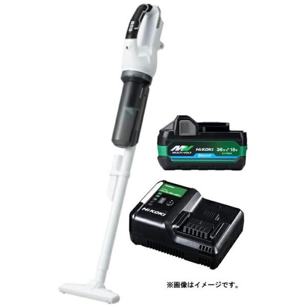 HiKOKI スティッククリーナー R 18DC (S) 本体　バッテリー付 Amazon.co.jp: HiKOKI(ハイコーキ) 18V サイクロン式 コードレス掃除機