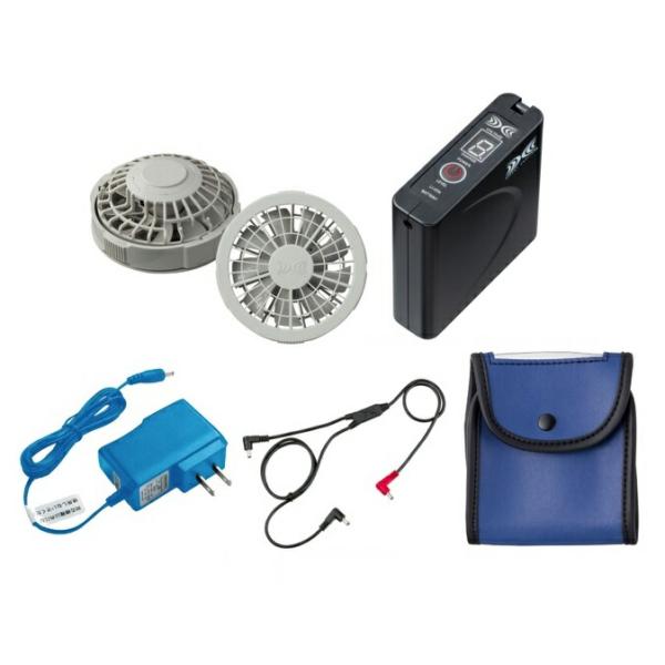 空調服 TM 空調 服 スターターキット 02 グレー SKSP02G