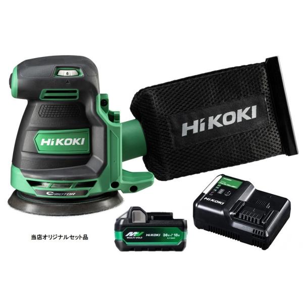 HiKOKI コードレスランダムサンダ SV1813DA(NN)+バッテリ