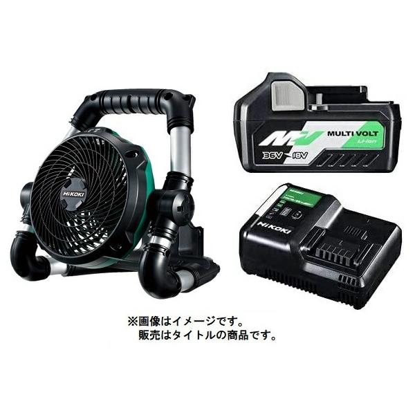 HIKOKI UF-18DSL 扇風機 とBSL 36A18 蓄電池付き uf18dsdl-a18bx.jpg