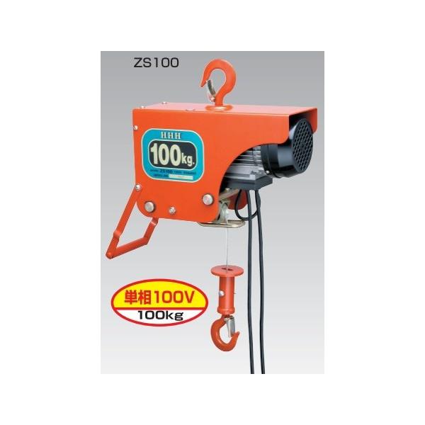 H.H.H ZS-100 電気ホイスト 未使用品 100kg 揚程10ｍ 【ハンズクラフト宜野湾店】 H.H.H ZS-100 電気ホイスト 未使用品 100kg 揚程10m 【ハンズクラフト