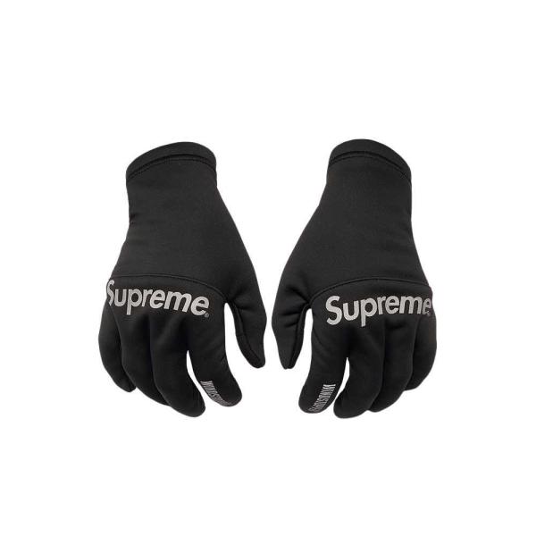 Supreme WINDSTOPPER Gloves Black S/Mサイズ