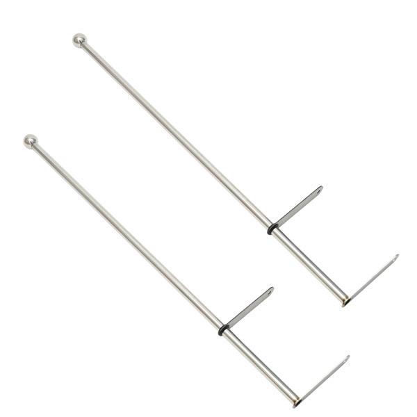 【配送について】本州/四国/九州_1530円北海道_1930円沖縄_3070円※離島を除く 【商品説明】フラッグ バンパー棒 2本セット 取付ステー部分は可動し高さ調整が可能。【仕様(スペック)】材質：ステンレス棒幅：20mm高さ：900m...