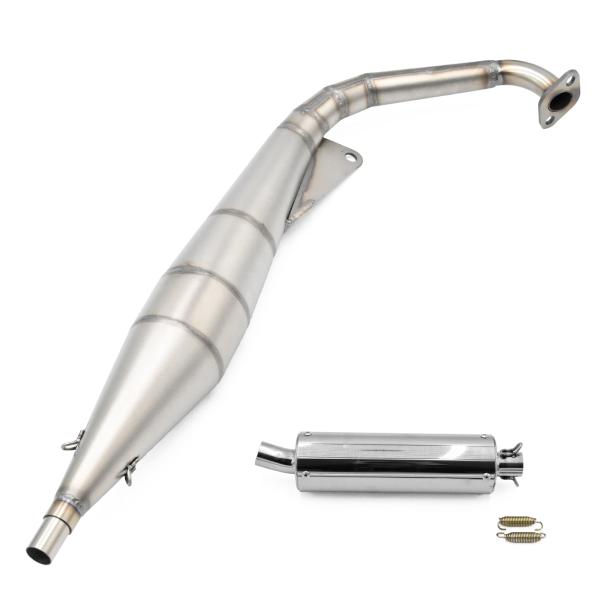 DIO ZX ステンレス製 チャンバー　AF35 ライブディオ DIO ZX SR AF34 AF35 ステンレス チャンバー マフラー