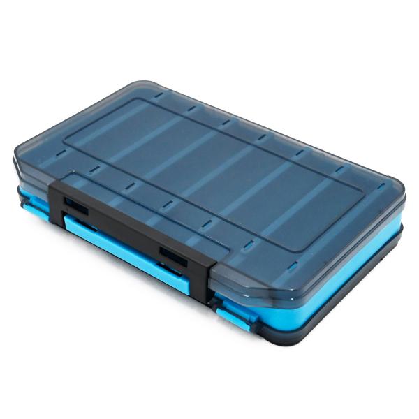 waku fimac ルアーケース タックルボックス 14スロット 仕切り付き 水抜きダクト 丸洗い可能 ルアー収納 幅2cm 奥行10.9cm 深さ3cm 防水