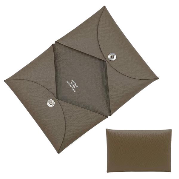 ⭐︎2024年11月購入⭐︎ エルメス　カルヴィ　カードケース　新品未使用　W刻印 HERMES（エルメス） 【新品】W刻印（2024年製造）エルメス カルヴィ