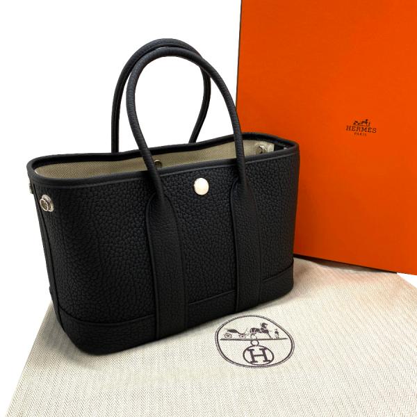 【HERMES】ガーデンパーテ30/ノワール/ネゴンダ 楽天市場】エルメス HERMES ガーデンパーティー TPM トワル
