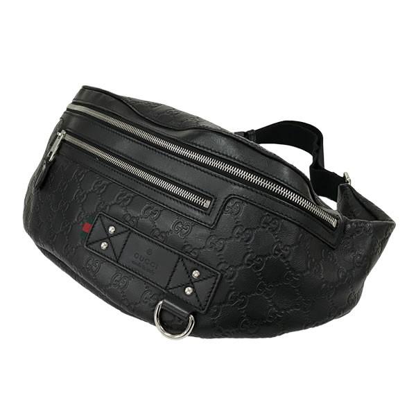 GUCCI シマ ボディバッグ ブラック レザー 楽天市場】【バッグ】GUCCI グッチ グッチシマ レザー ボディバッグ