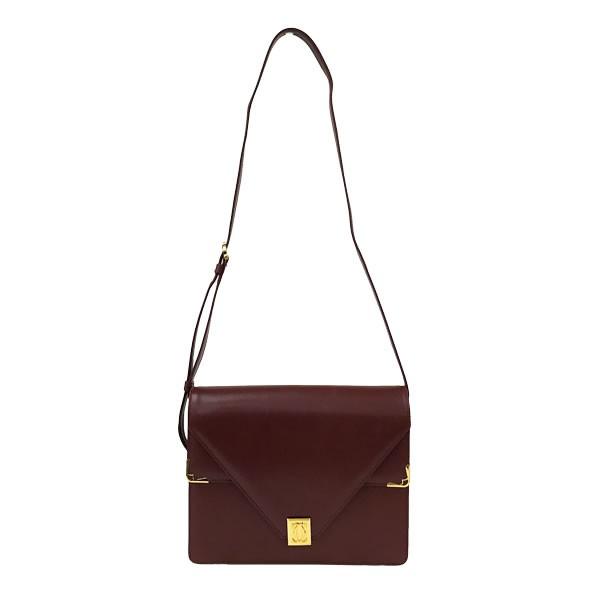 Cartier カルティエ バッグ ショルダーバッグ Wフラップ マスト