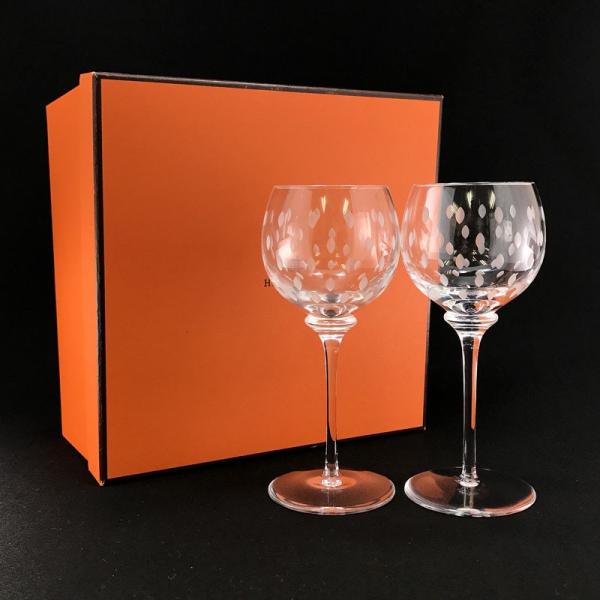 HERMES エルメス ワイングラス ファンファーレ ペア FANFARE HERMES エルメス ワイングラス ファンファーレ ペア FANFARE