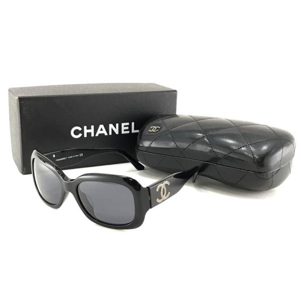CHANEL シャネル サングラス ココマーク ブラック 5102 c 501 87 CHANEL シャネル サングラス ココマーク ブラック 5102 c 501 87
