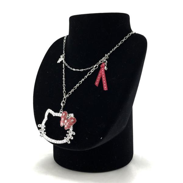 引き出物 ハローキティ K10 大きな水晶 ペンダント 限定品 asakusa.sub.jp