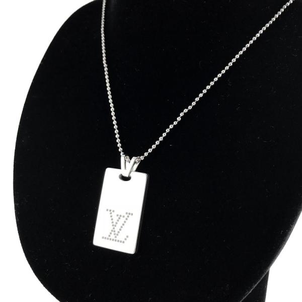 LOUIS VUITTON ルイヴィトン ネックレス ペンダント プレート LOUIS VUITTON ルイヴィトン ネックレス ペンダント プレート