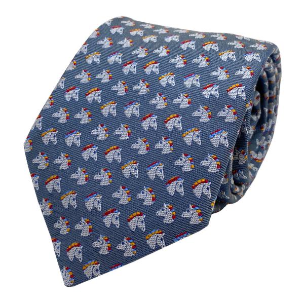 HERMES（エルメス） 【新品】エルメス ネクタイ シルクツイルタイ 7cm