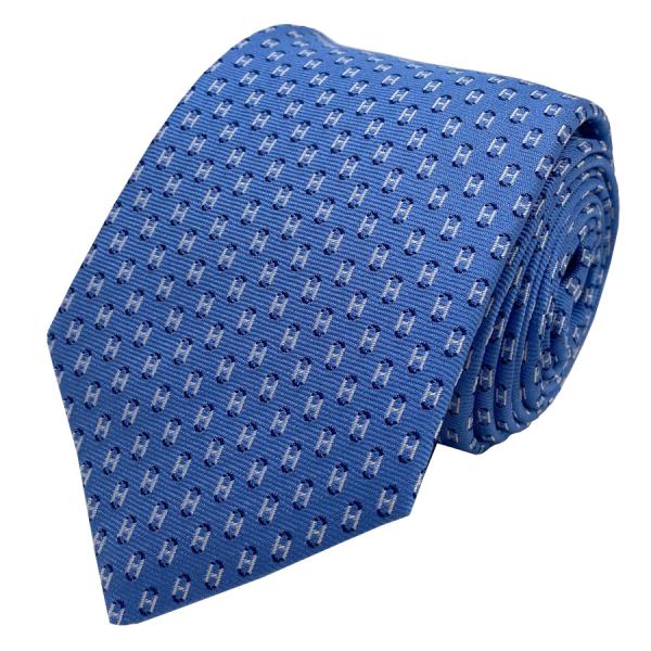 HERMES 【新品】 エルメス ネクタイ シルクツイルタイ 7cm