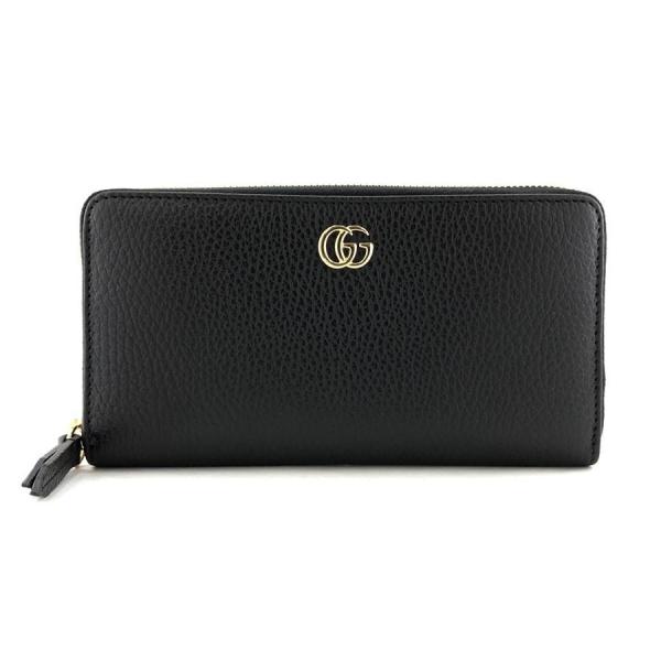 【美品】GUCCI グッチ　ラウンドファスナー　長財布　レザー　ブラック GUCCI（グッチ） 【新品】GUCCI 長財布 ラウンドファスナー
