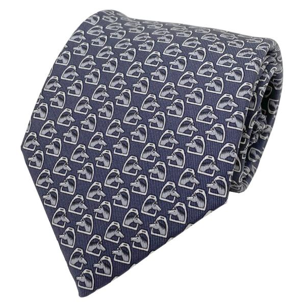 HERMES（エルメス） 【新品】エルメス ネクタイ シルクツイルタイ 8CM