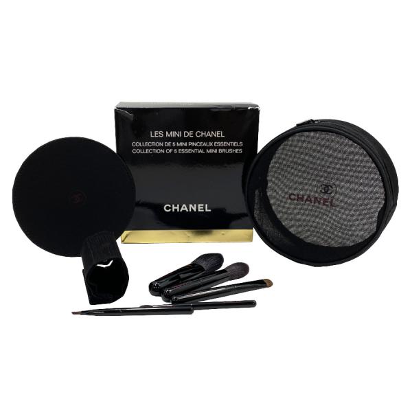 新品未開封 CHANEL メイクミニブラシ6本ポーチ　鏡プレゼント付き CHANEL（シャネル） 希少 レア【未使用品】CHANEL レ ミニ ドゥ 2015