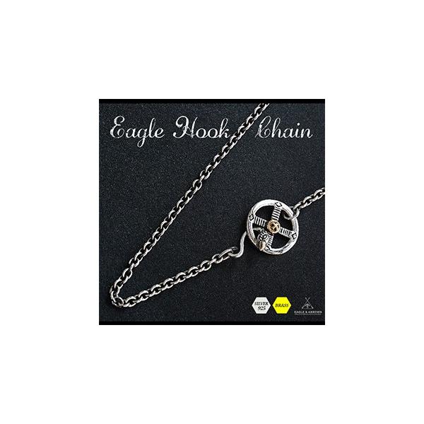 ネイティブ シルバーアクセサリー ネックレス チェーン イーグル