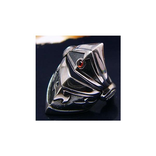 シルバーアクセサリー シルバーリング 指輪 メンズ リング アーマーリング r0422